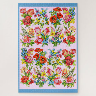 epic floral flower collectie print legpuzzel