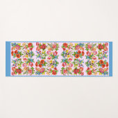 epic floral flower collectie print yogamat (Voorkant (horizontaal))