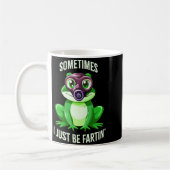 Epic Frog Fartin I Gas Just Sometimes Mask Koffiemok (Links)