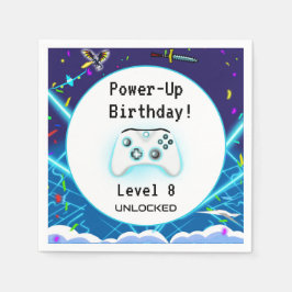 Epic Gamer Happy 8th Birthday Nodig Kritische Hit Servet