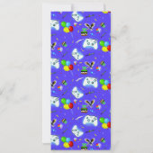 Epic Gamer Happy 8th Birthday Ticket Uitnodiging (Achterkant)