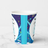 Epic Gamer Happy Birthday Critical Hit! Papieren Bekers (Rechts)