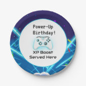 Epic Gamer Happy Birthday Critical Hit! Papieren Bordje (Voorkant)