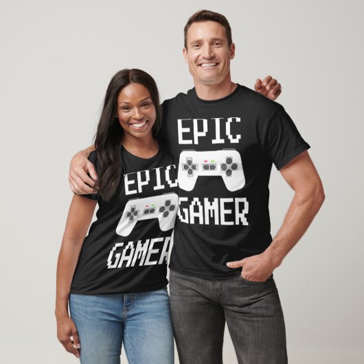 EPIC GAMER VIDEO GAME T SHIRT VOOR BOYS EN MANNEN  (Unisex)