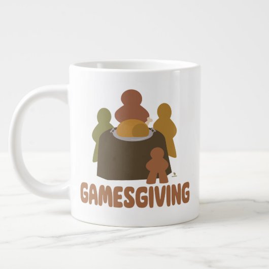 Epic Gamesgiving Funny Thanksgiving Boardgamers Grote Koffiekop (Links)