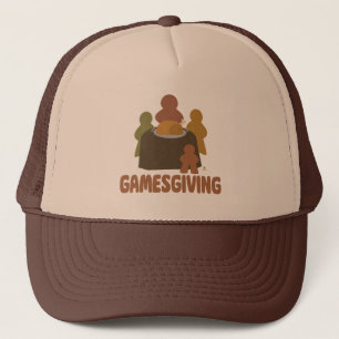 Epic Gamesgiving Funny Thanksgiving Boardgamers Trucker Pet