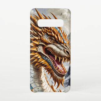 Epic Golden Dragon-telefoonhoesje Samsung Galaxy S10 Hoesje