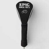 EPIC golf driver cover. Aangepaste sok met initial Golfheadcover (Voorkant)