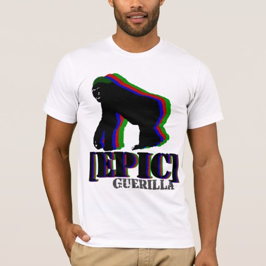 Epic Guerilla Gorilla T-shirt (Voorkant)
