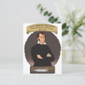 Epic Hero James Bowie! Briefkaart (Staand voorkant)