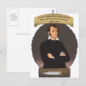 Epic Hero James Bowie! Briefkaart (Voorkant / Achterkant)