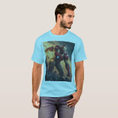Epic Heroes Battle ontwerp T-shirt (Voorkant volledig)