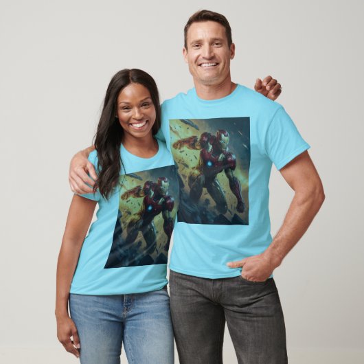 Epic Heroes Battle ontwerp T-shirt (Unisex)