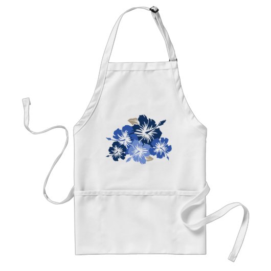 Epic Hibiscus Chef's Apron Standaard Schort (Voorkant)