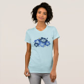 Epic Hibiscus Dames T-shirt (Voorkant volledig)