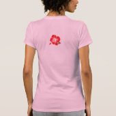 Epic Hibiscus Dames T-shirt (Achterkant)