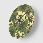 Epic Hibiscus Hawaïaanse wandklokken (Hoek)