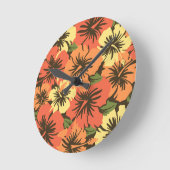 Epic Hibiscus Hawaïaanse wandklokken (Hoek)