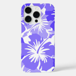 Epic Hibiscus Hawaiian Floral Aloha Shirt Lila iPhone 16 Pro Hoesje