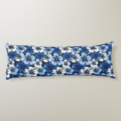 Epic Hibiscus Hawaiian Floral Aloha Shirt Print Lichaamskussen (Achterkant)