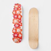 Epic Hibiscus Hawaiian Floral Aloha Shirt Print Skateboard (Voorkant)