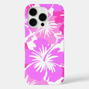 Epic Hibiscus Hawaiian Floral Aloha Shirt Roze iPhone 16 Pro Hoesje