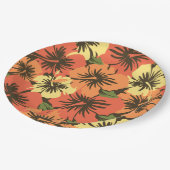 Epic Hibiscus Hawaiian Floral Papieren Bordje (Gekanteld)