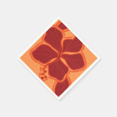 Epic Hibiscus Hawaiian Floral Servet (Hoek)