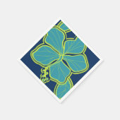 Epic Hibiscus Hawaiian Floral Servet (Hoek)