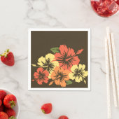 Epic Hibiscus Hawaiian Floral Servet (Insitu)