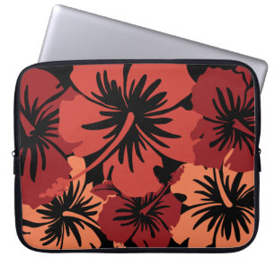 Epic Hibiscus Hawaiian Neopreen Wetsuit Laptop Sleeve