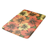 Epic Hibiscus Hawaiian Tropische Floral Badmat (Gekanteld)