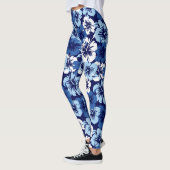 Epic Hibiscus Hawaiian Tropische Floral Leggings (Links)