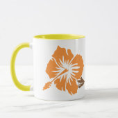 "Epic Hibiscus" in Oranje Mok (Links)