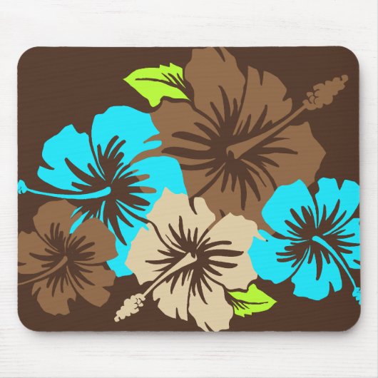 Epic Hibiscus Mousepad Muismat (Voorkant)