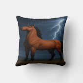 Epic Horse Sierkussen | 3D Fantasy Thunderstorm (Achterkant)