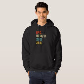 epic Husband sinds 2015 7th Wedding Aniver Hoodie (Voorkant volledig)