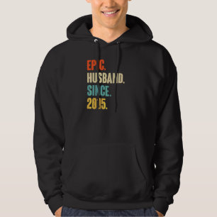  epic Husband sinds 2015 7th Wedding Aniver Hoodie