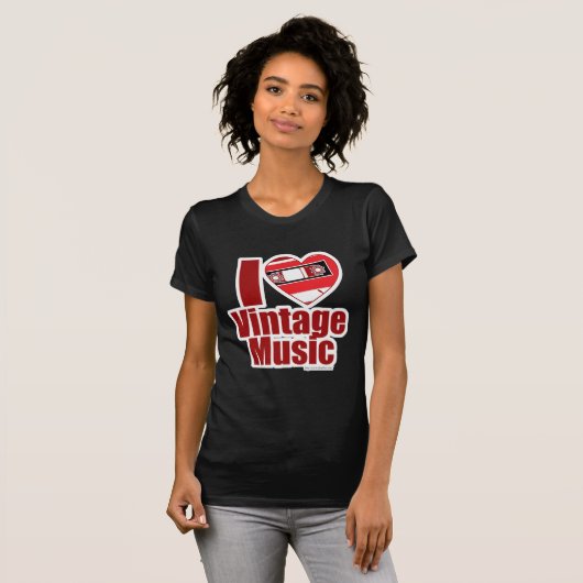 Epic I Heart  Music Logo T-shirt (Voorkant volledig)