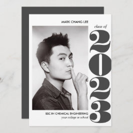 EPIC-JAAR | AFSTUDEREN GRAY BOLD COLLEGE FOTO KAART