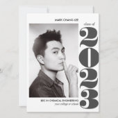 EPIC-JAAR | AFSTUDEREN GRAY BOLD COLLEGE FOTO KAART (Voorkant)