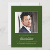 EPIC-JAAR | GROENBOLD COLLEGE FOTO-AFSTUDEREN KAART (Achterkant)