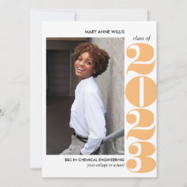 EPIC-JAAR | ORANJE FOTO-AFSTUDEREN VOOR COLLEGE KAART