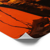 Epic Journey: boeiend Spacescape Poster in Oli (Hoek)