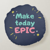 EPIC Kussenhoes – Mooie moderne woondecoratie Rond Kussen (Achterkant)