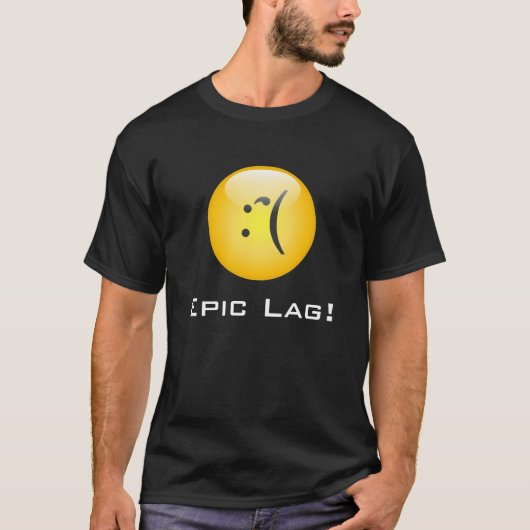 Epic Lag. Txt T-Shirt (Voorkant)