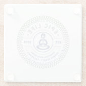 Epic Life Spiritueel Hooligan Onderzetter Glazen Onderzetter (Achterkant)