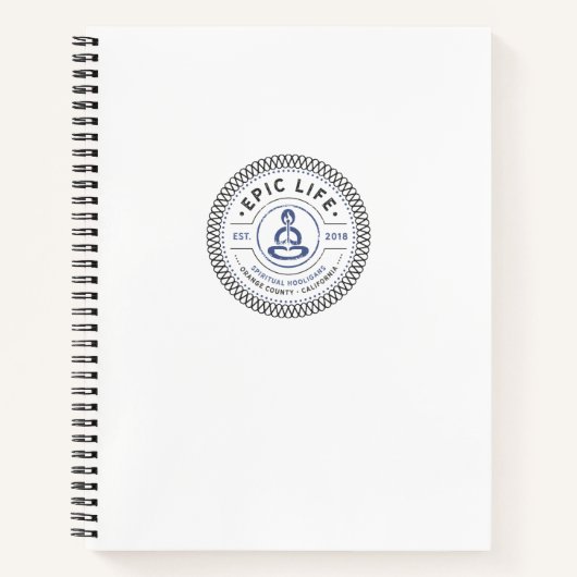Epic Life Spirituele Hooligan-laptop Notitieboek (Voorkant)