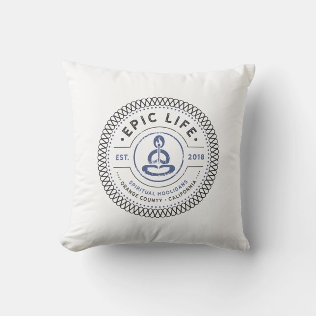 Epic Life Spirituele Hooligan Pillow Kussen (Voorkant)