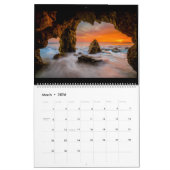 Epic Malibu Zee grotten: Elliot McGucken Fine Art Kalender (Mar 2026)